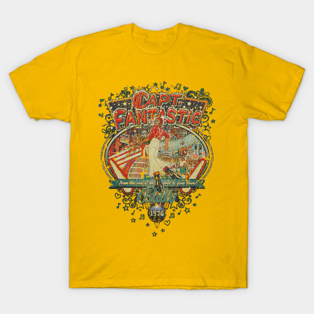 Captain Fantastic Pinball Wizard Pinball TShirt TeePublic